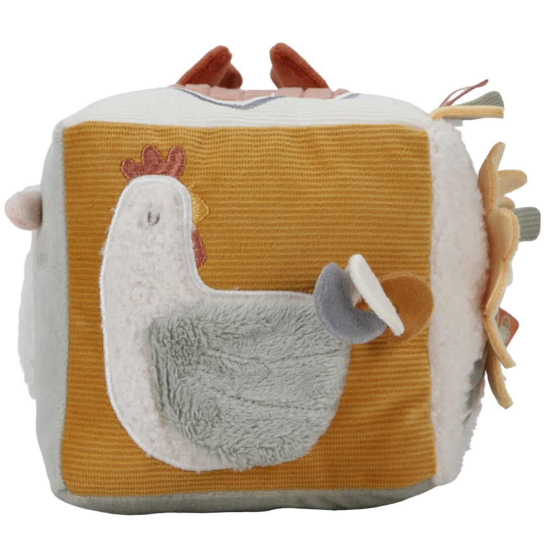 Little dutch activiteitenkubus soft - little farm