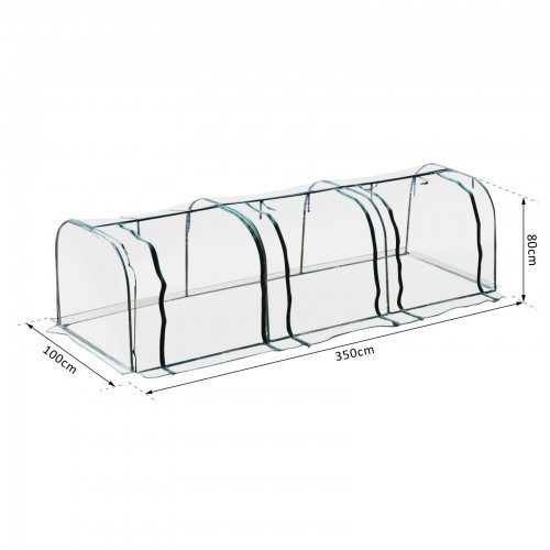 Estufa Outsunny, transparente