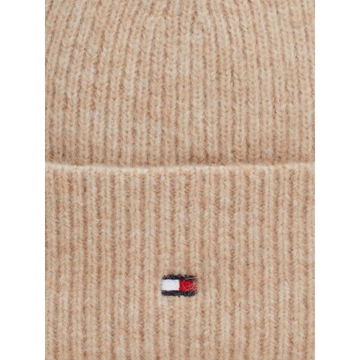 Tommy Hilfiger Essential Flag Beanie, Beige