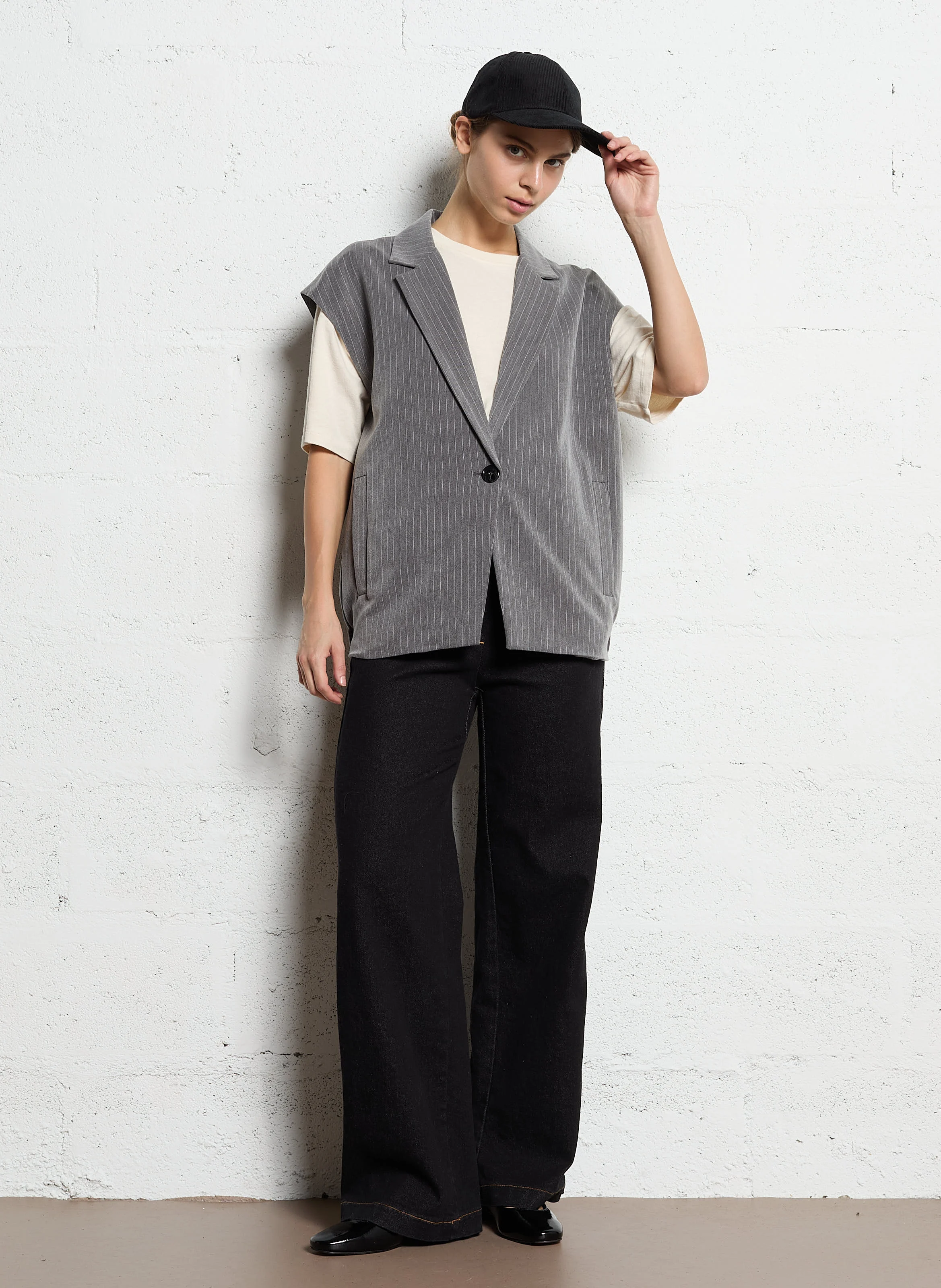 Jean large | Noir