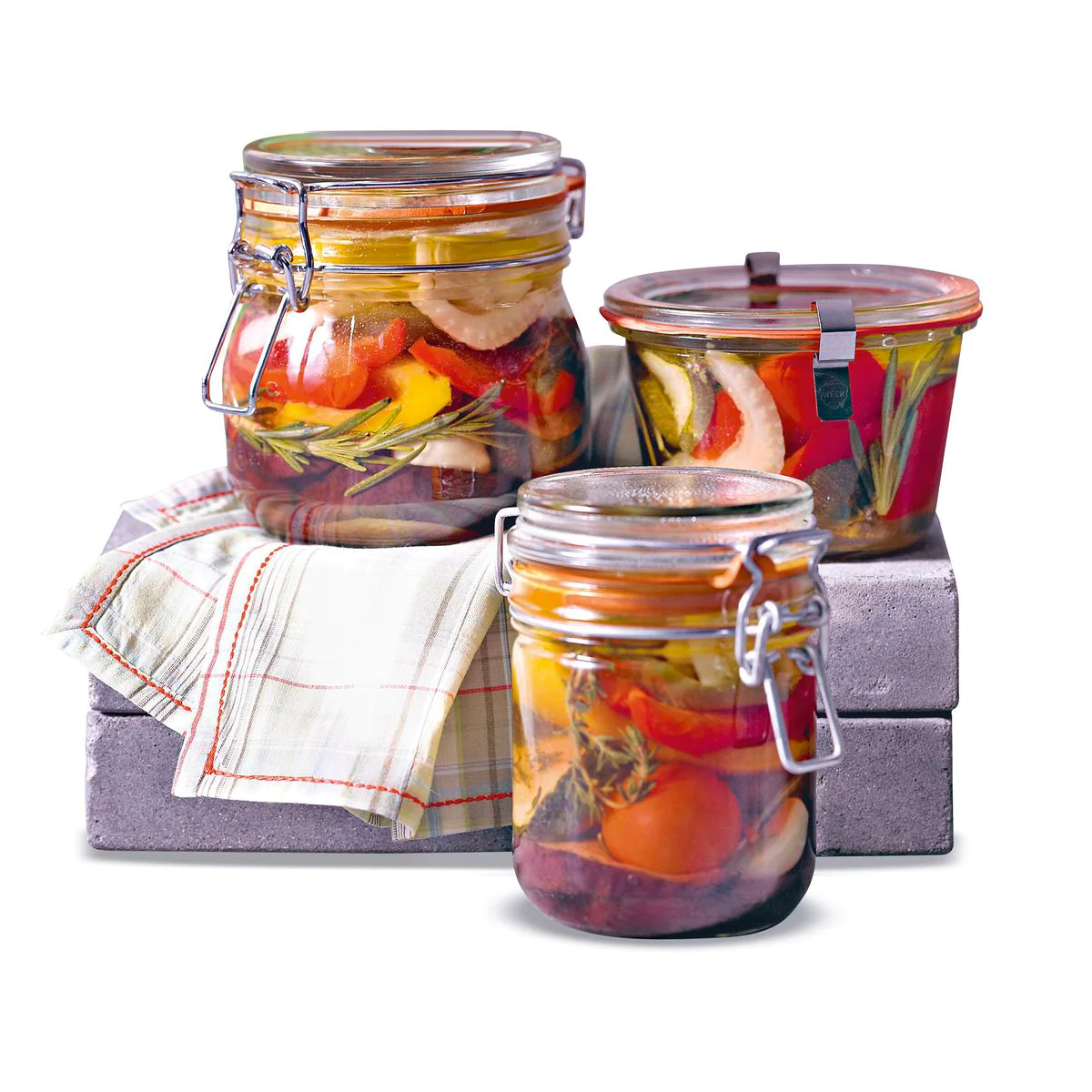 Lot de 8 joints caoutchouc pour bocaux en verre Confiture Dr. Oetker