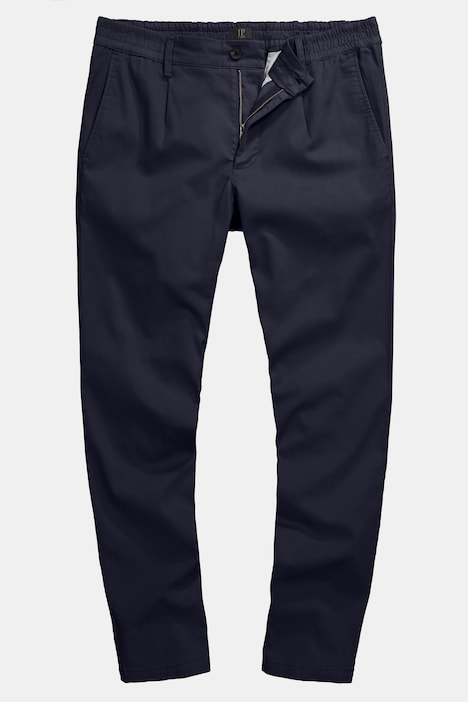 Chino FLEXNAMIC®, elastischer Bund, Bundfalte, Modern Straight Fit