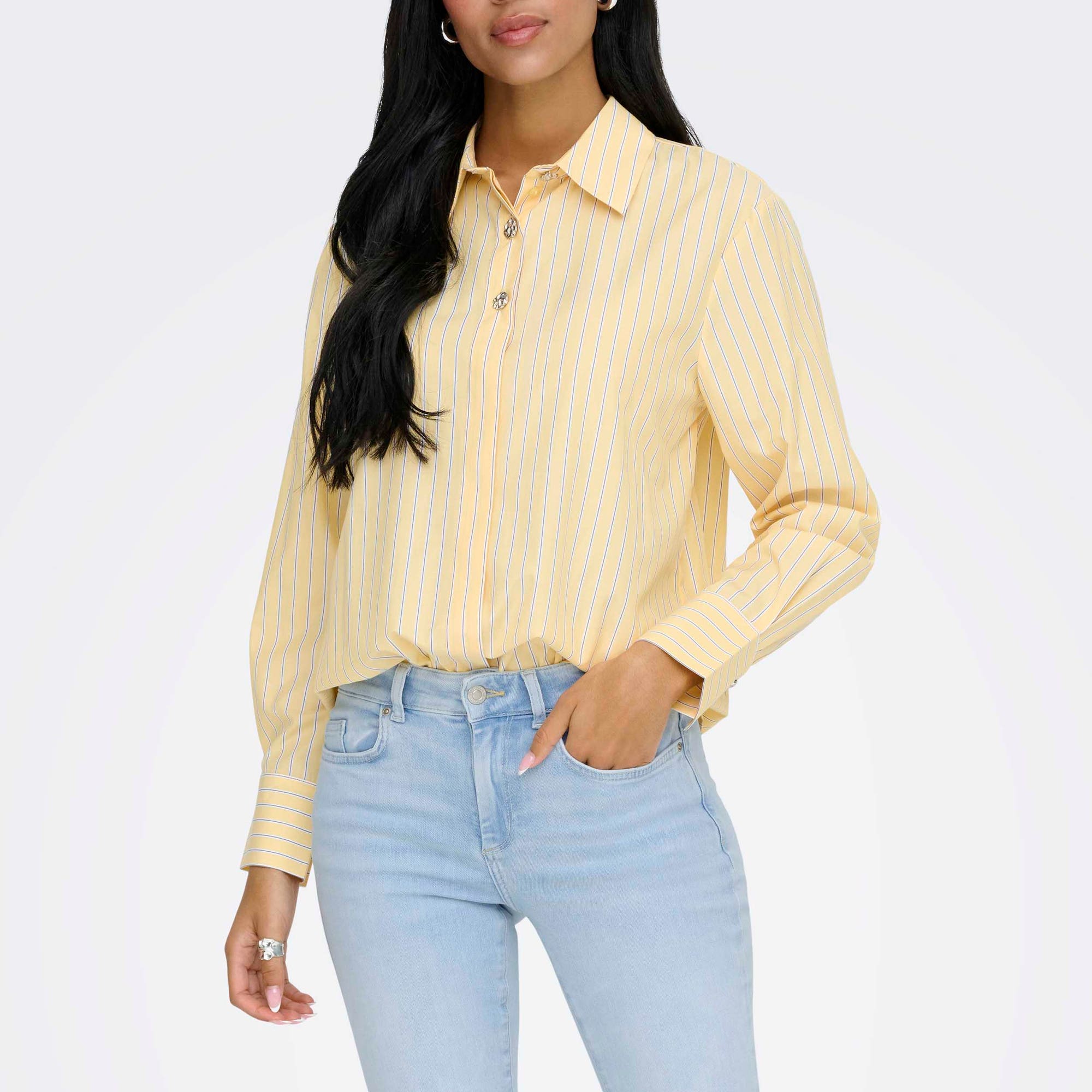 Chemise Femme jaune