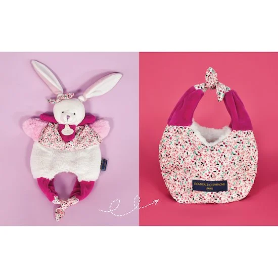 Doudou Amusette 3 en 1   Lapin        de               Doudou et Compagnie