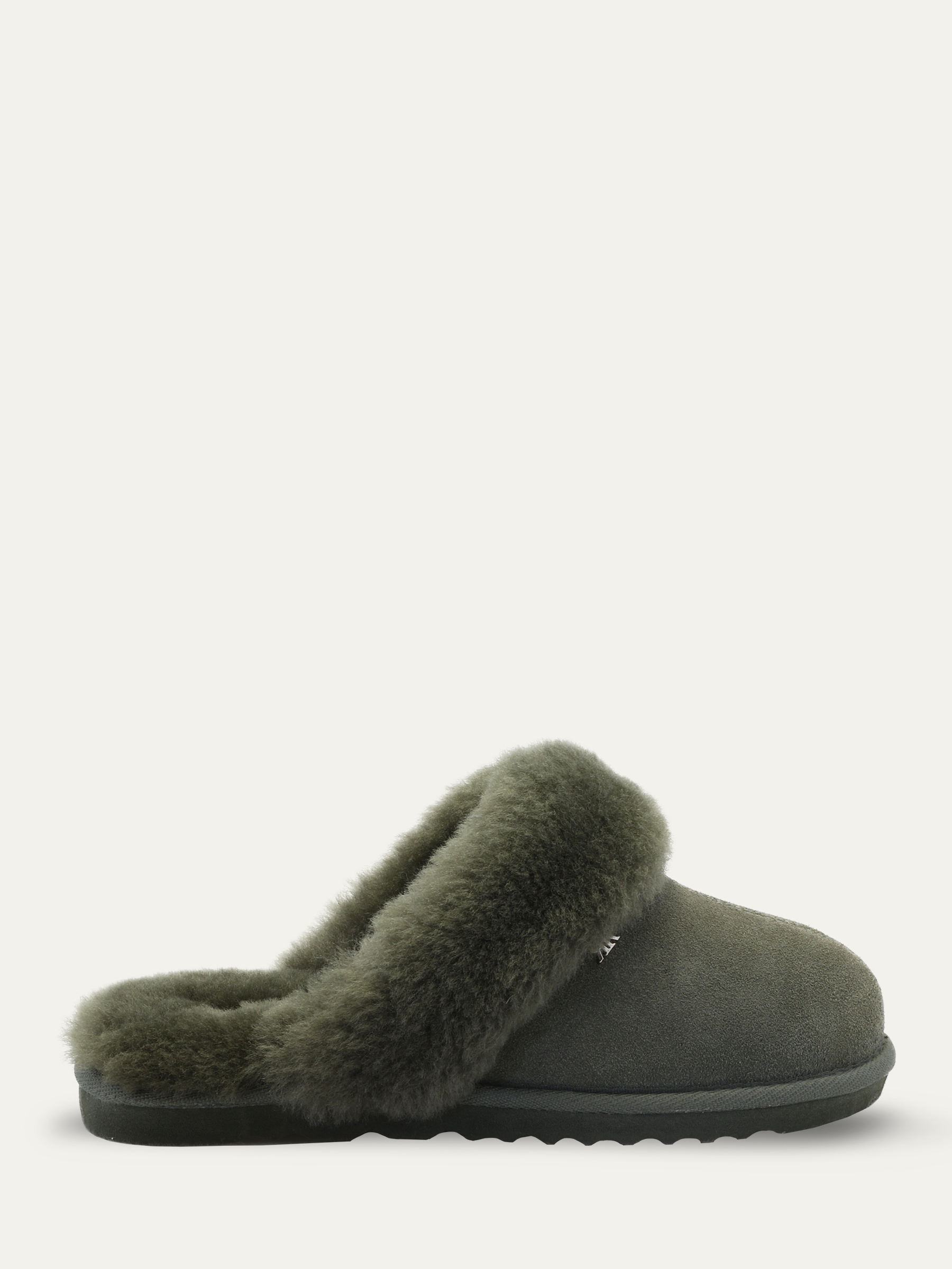 Sheepskin Slipper Green - Trapes Sko