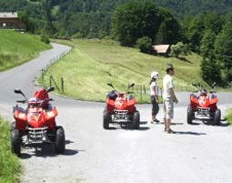 Quad fahren in Bern als Geschenktip für Männer