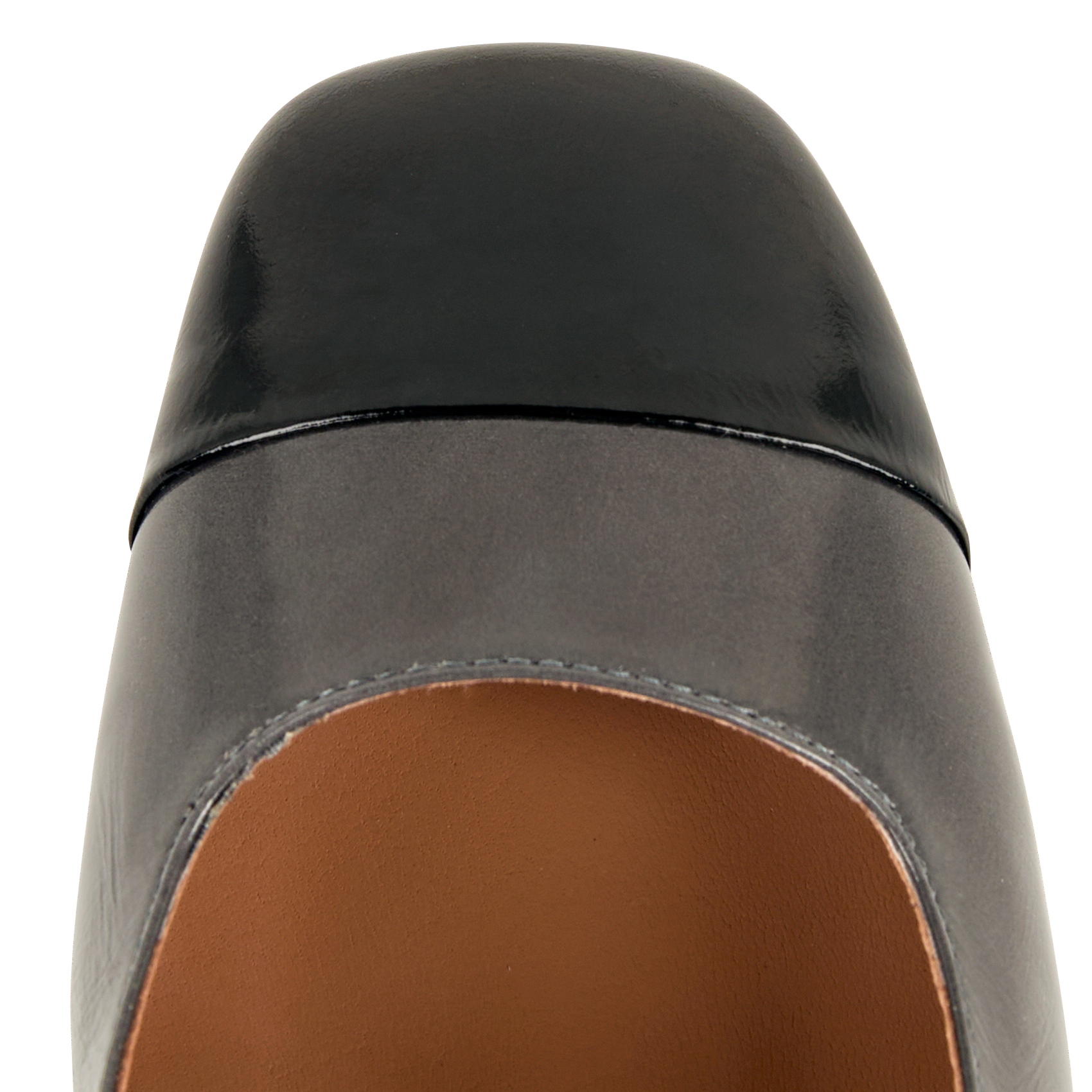 DIANA - Slingbacks à talon en cuir | Noir