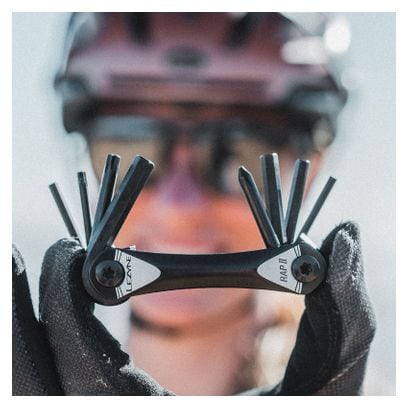 Multi-Outils Lezyne Rap II Tool (24 Fonctions) Noir