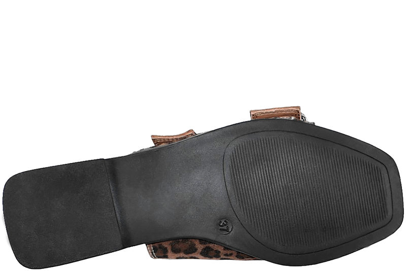 COPENHAGEN SHOES JUST BE YOU LEOPARD SLENTERS