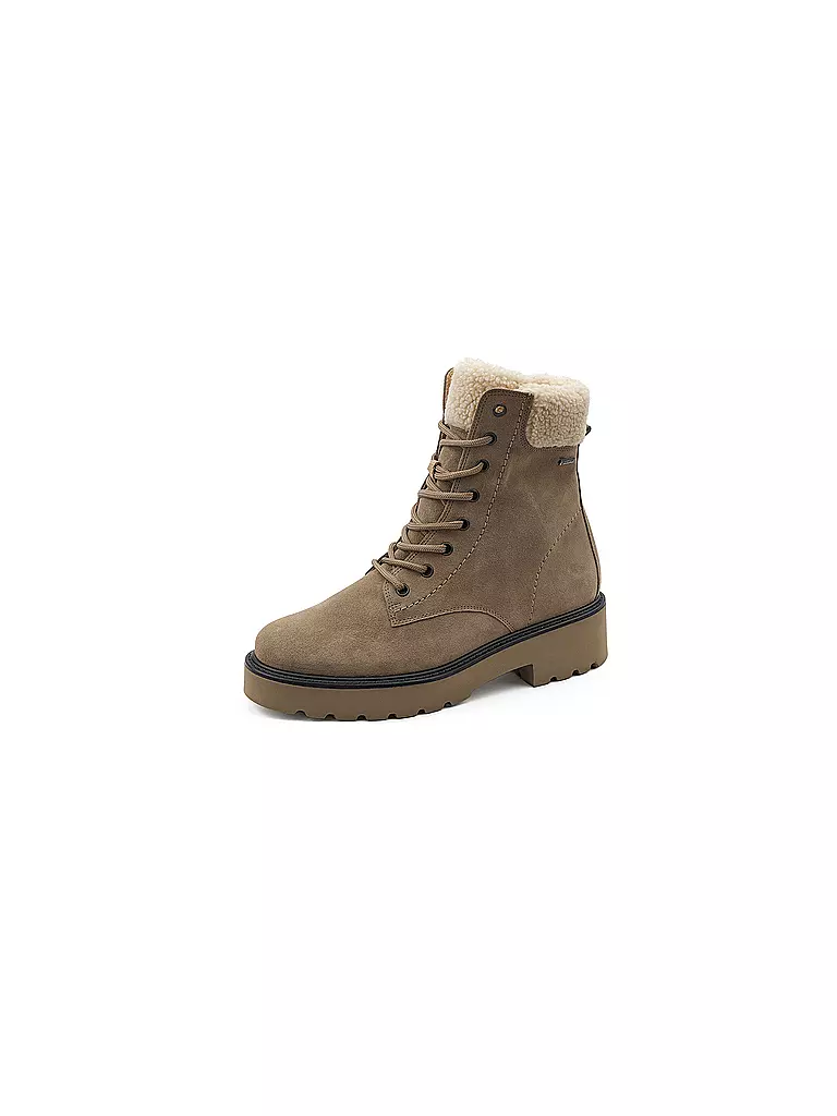 PAUL GREEN Schnürboots beige