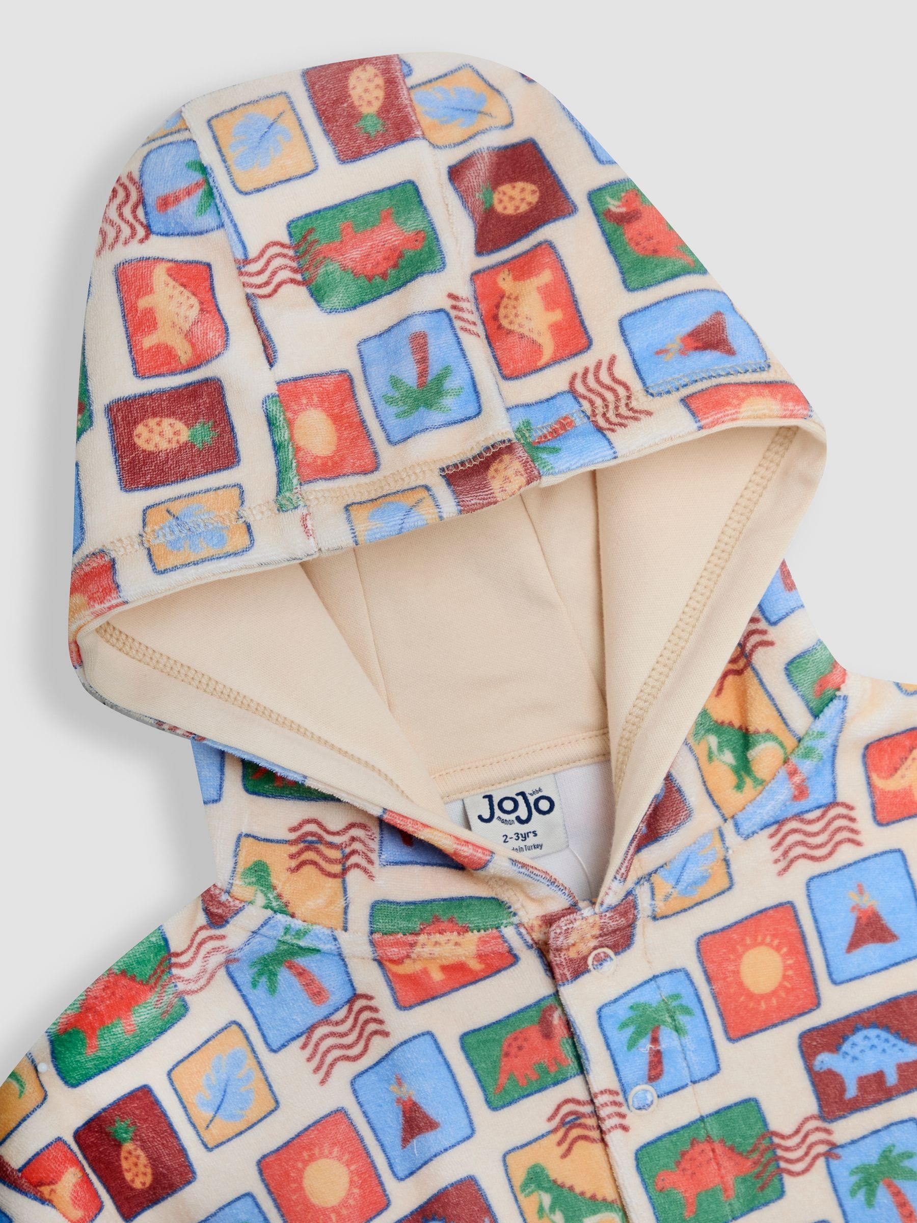 JoJo Maman Bébé Dinosaur Towelling 2 Piece