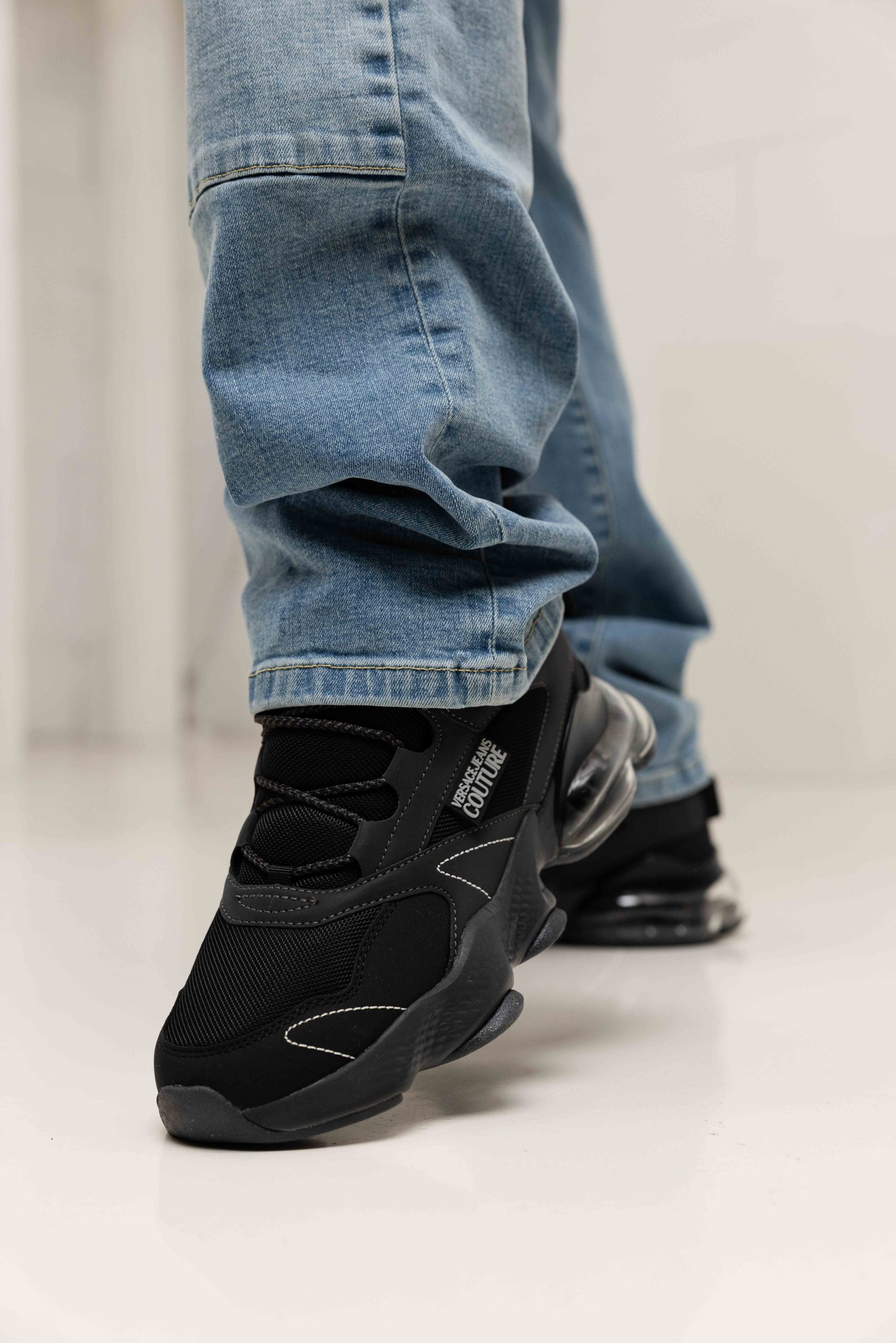 Versace Jeans Couture Fondo Nomo Sneakers Heren Zwart