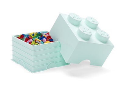 LEGO Oppbevaring 4 Design Collection Turkis