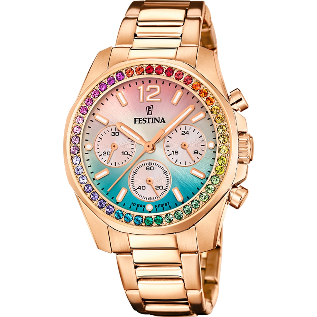 Festina Boyfriend Rainbow Chronograph 38mm