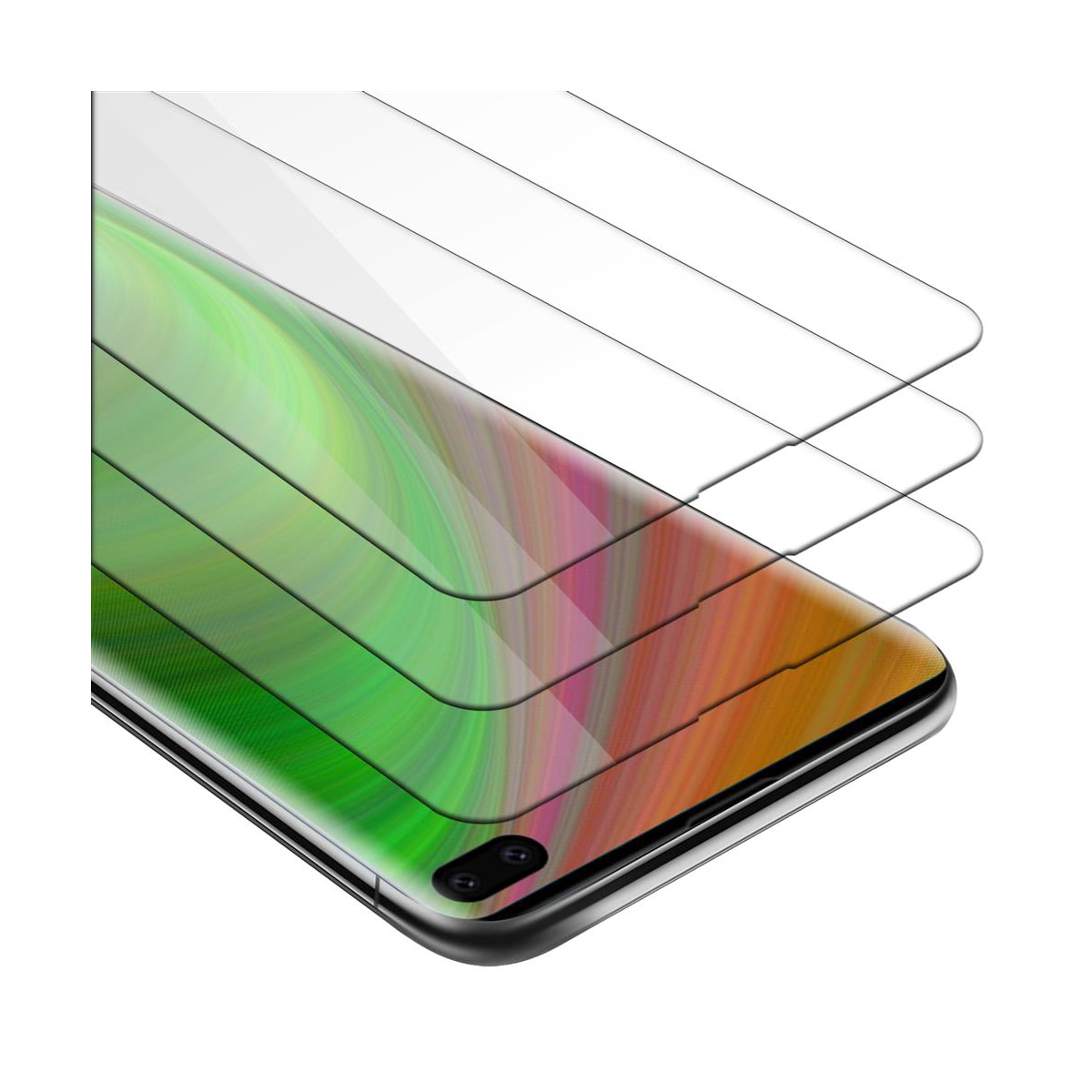 Samsung Galaxy S10 PLUS 3x Skjermbeskytter Skärmskydd