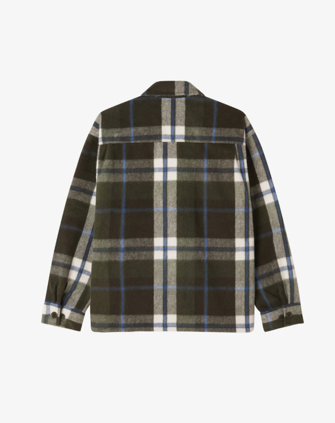 Obey Stanton Shirt Jacket Academy Navy Multi