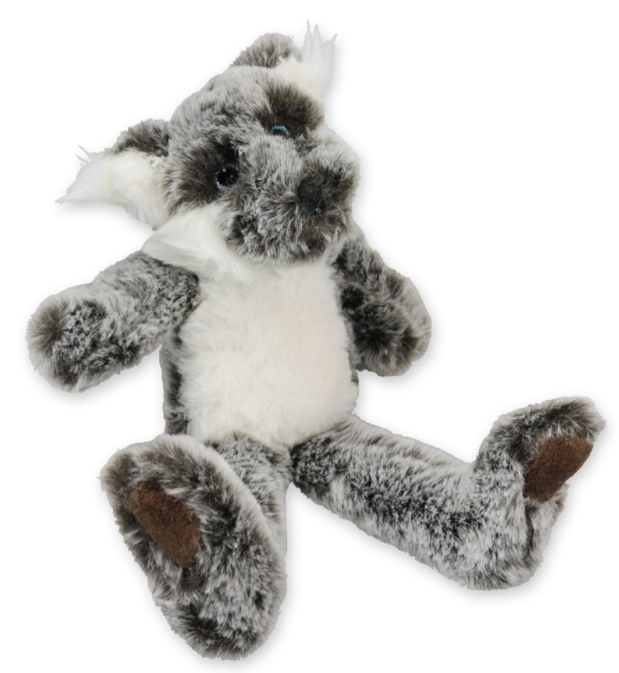 Plüsch Wolf Sitzend 13 cm