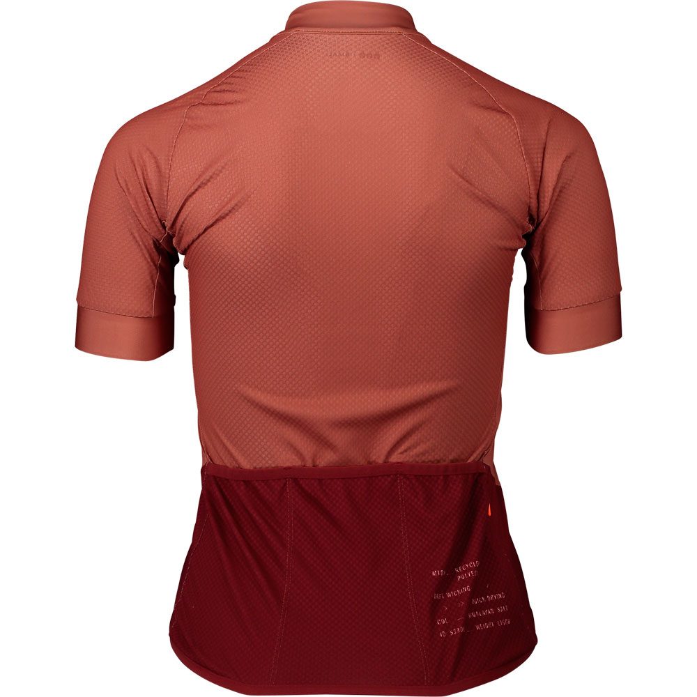 Poc Sports Essential Road Logo Jersey Radtrikot Damen himalayan salt garnet red