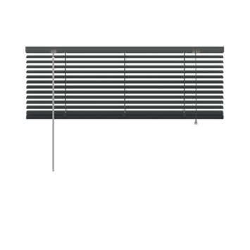 GAMMA aluminum jaloezie 25 mm antraciet (kleurnr. 226) 100x250 cm (bxh)