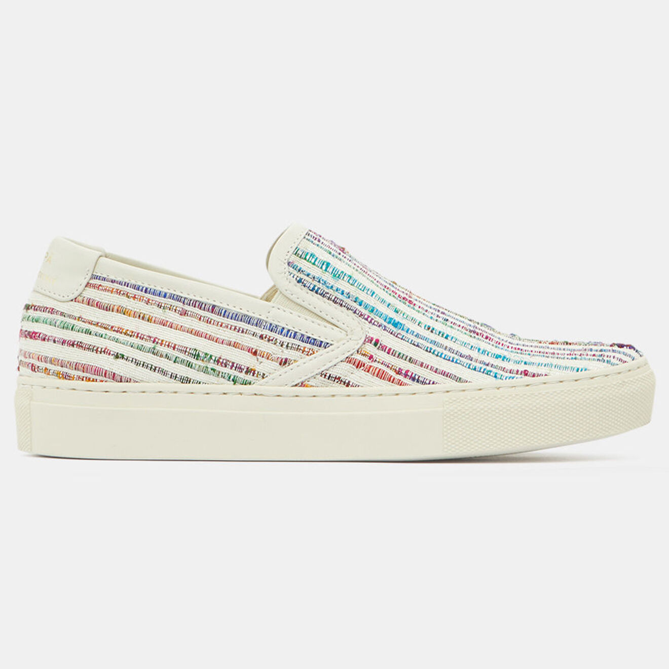 Zespa Slip-On en Cuir & Textile Lorelei multicolores