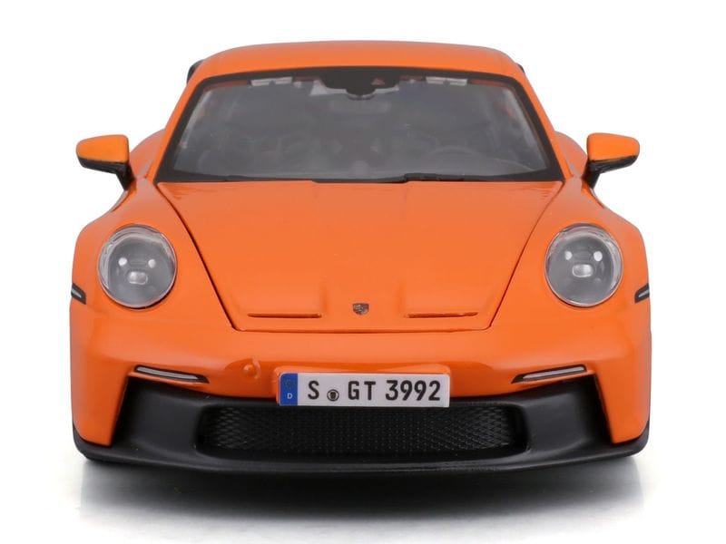 BBurago Porsche 911 GT3 Orange 1:24 Sammlermodell im Massstab 1:24