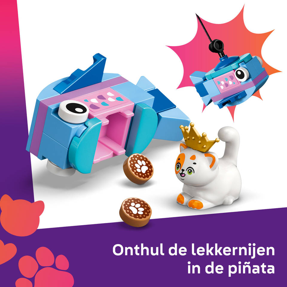 LEGO Friends kattenverjaardagsfeestje en boomhut 42666