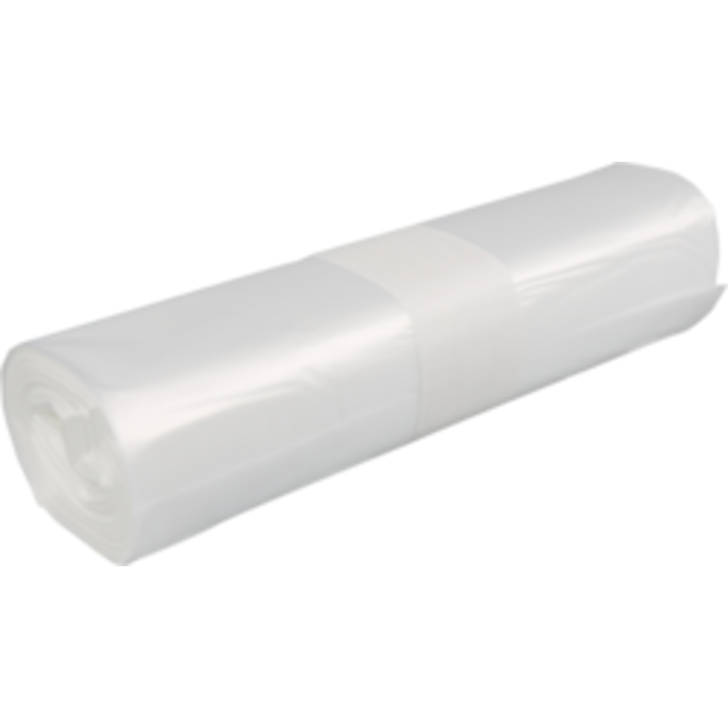 PowerSterko Afvalzak, Gerecycled LDPE, 60x80cm, T150, transparant
