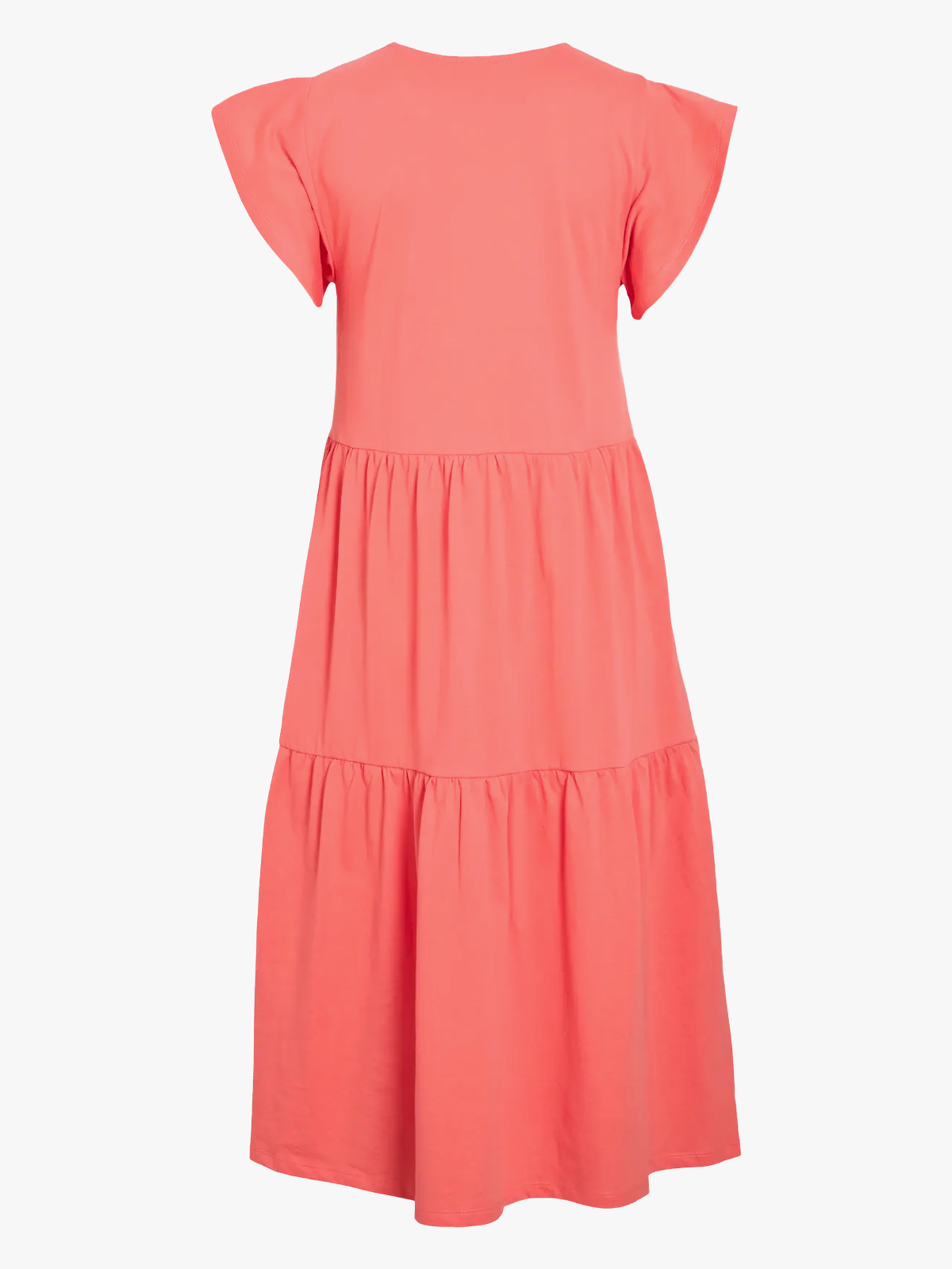 Summer Short Sleeve Midi Dress