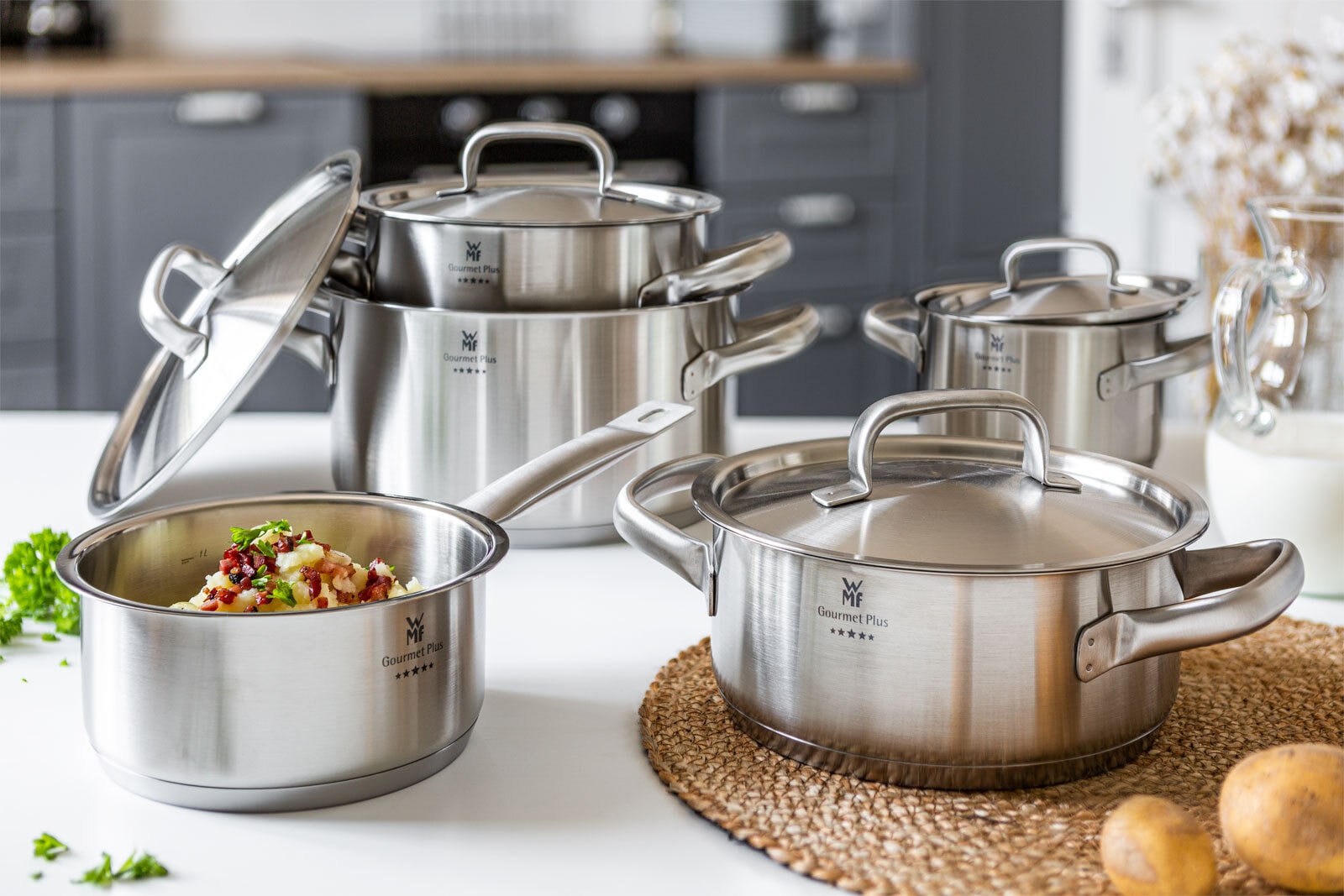 WMF GOURMET PLUS 5-teilig silber