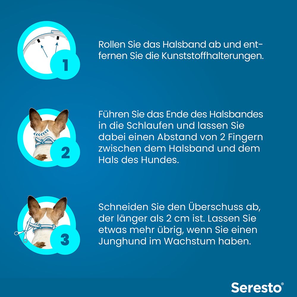 Seresto® Halsband für große Hunde ab 8 kg