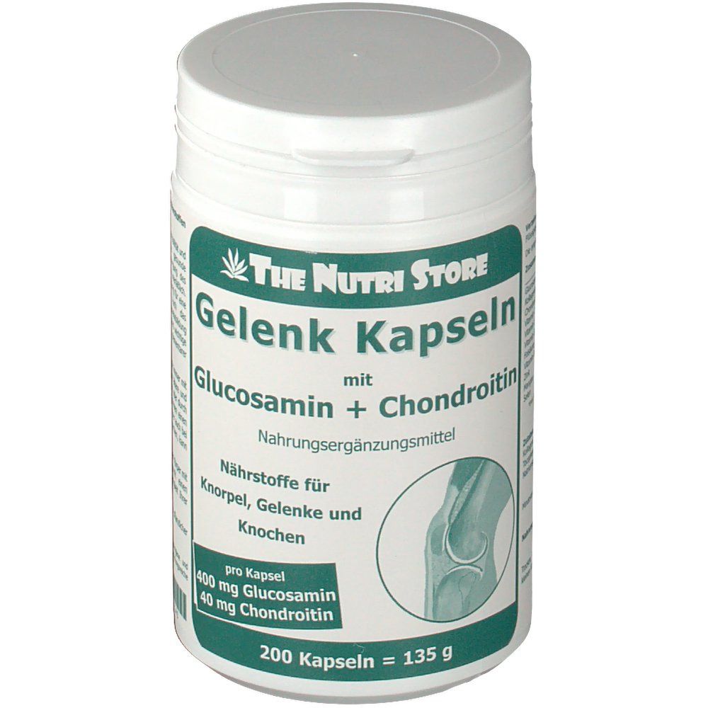 Gelenk-Kapseln mit Glucosamin und Chondroitin