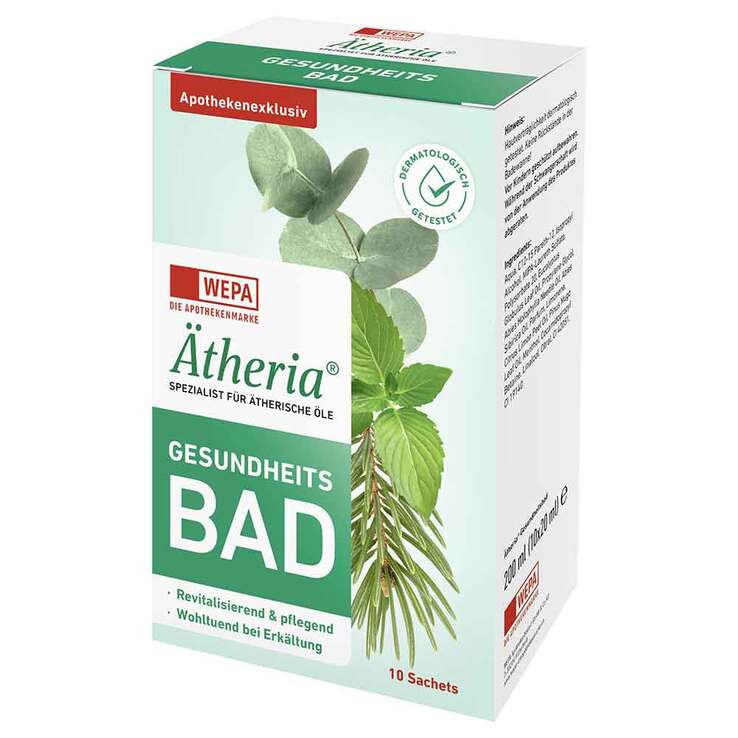 Ätheria revitalisierendes Gesundheitsbad, 10X20 ml