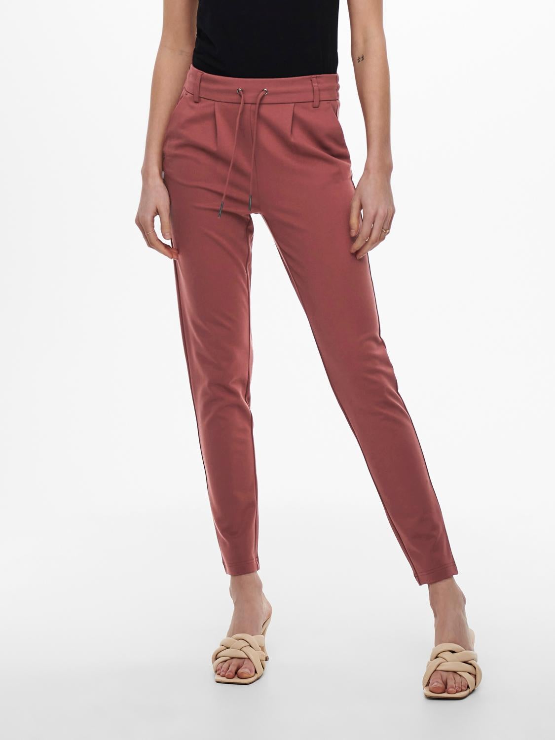ONLPOPTRASH Mittlere Taille Normal geschnitten Klassische Hose Apple Butter