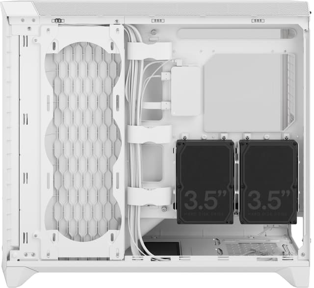 Fractal Design Meshify 3 XL Ambience Pro RGB PC kabinet (hvid)