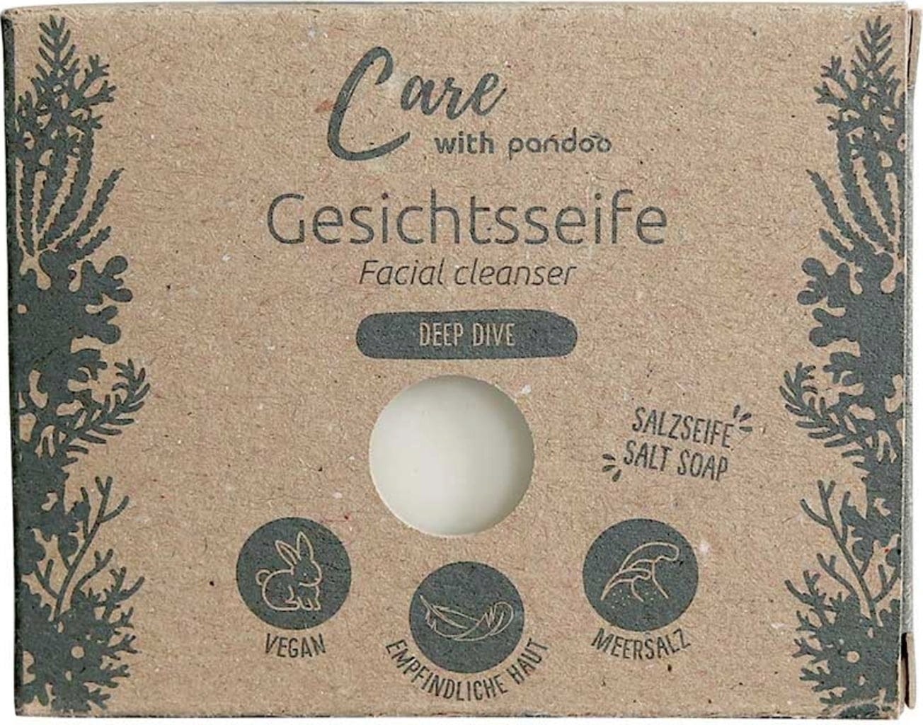 pandoo  Gesichtsseife Deep Dive, 100 g