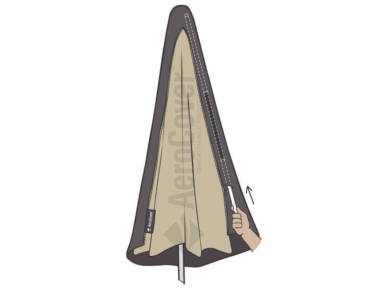 Zurbrüggen Schirmhülle AeroCover