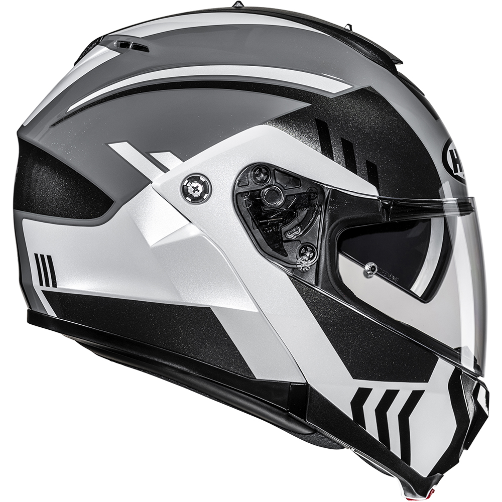 HJC - Casque C91 N Kaon MC5 / Argent / Blanc / Noir