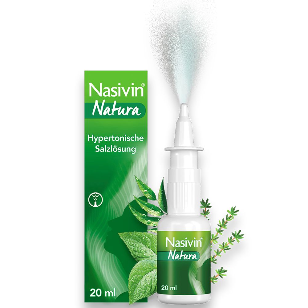 Nasivin® Natura Nasenspray, abschwellendes Nasenspray