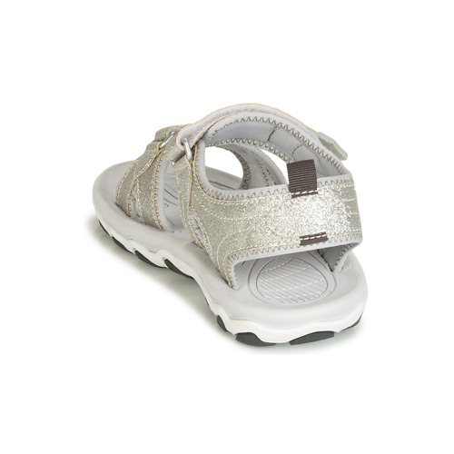 hummel - SANDAL GLITTER JR - Argenté