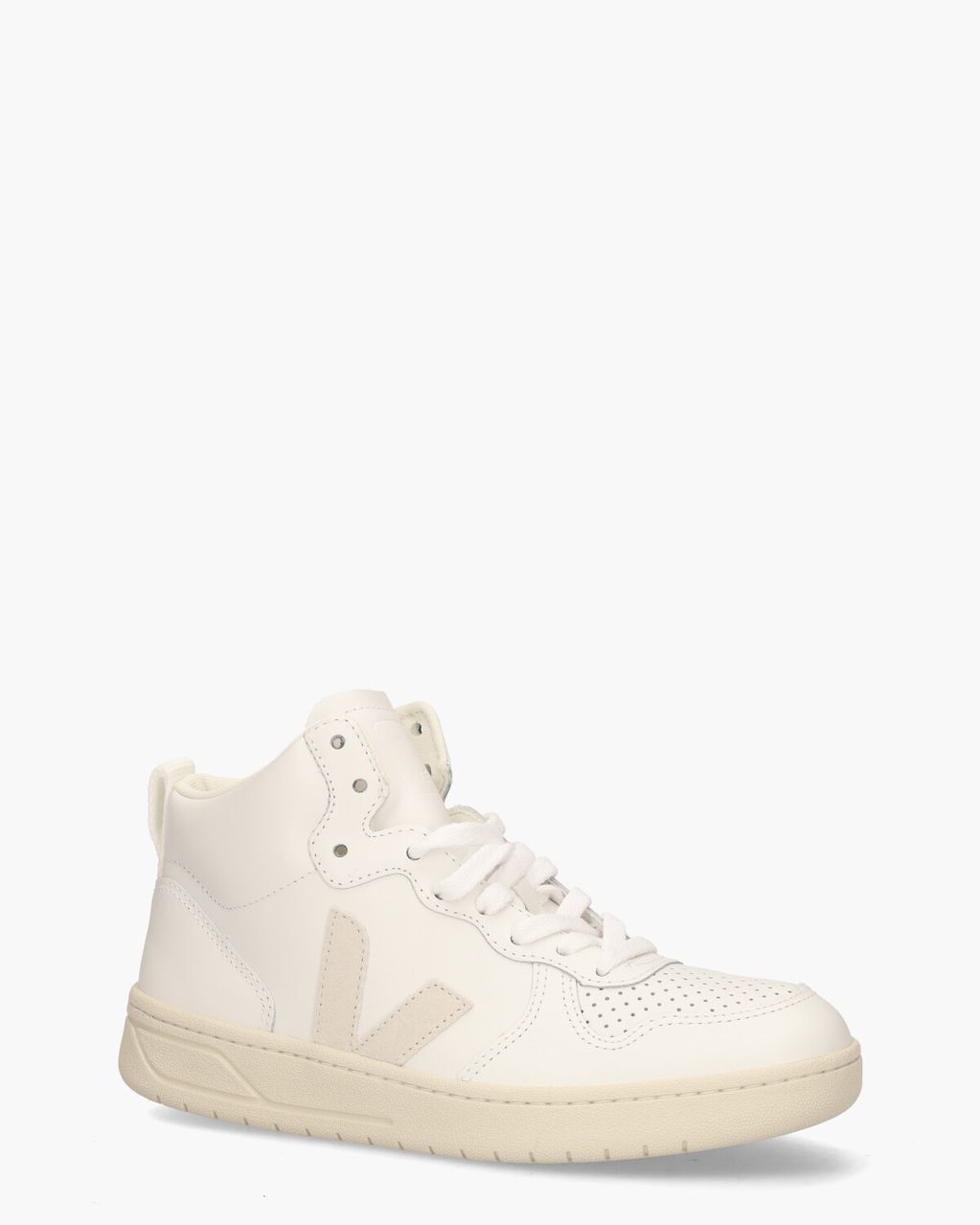 Veja V-15 Leather Wit Damessneakers