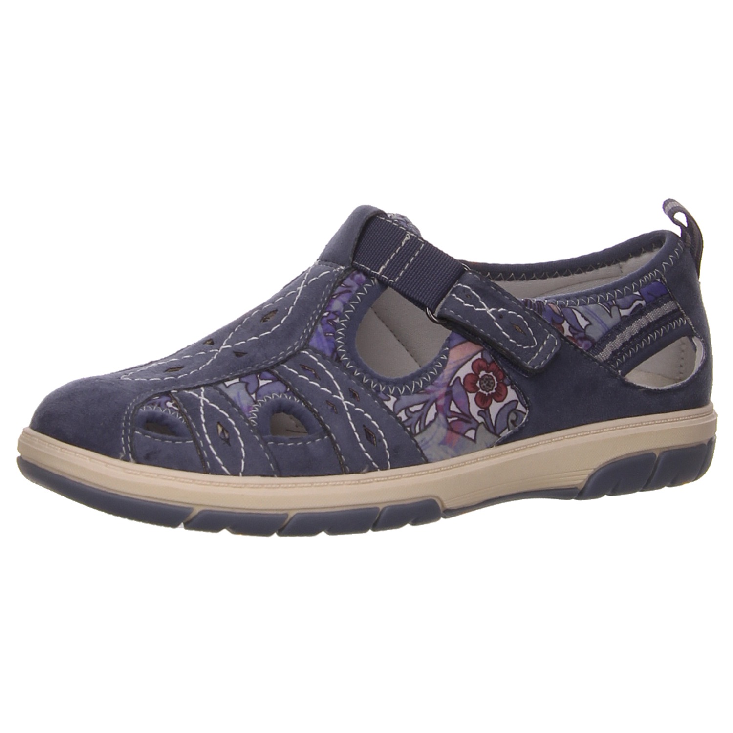 Jana Shoes Slipper denim blau