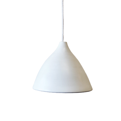 Hanglamp Terracotta afwerking Stucco Triangle