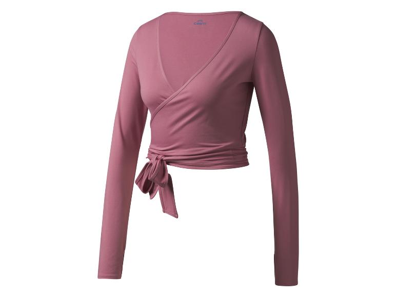 Dames sport wikkeltop