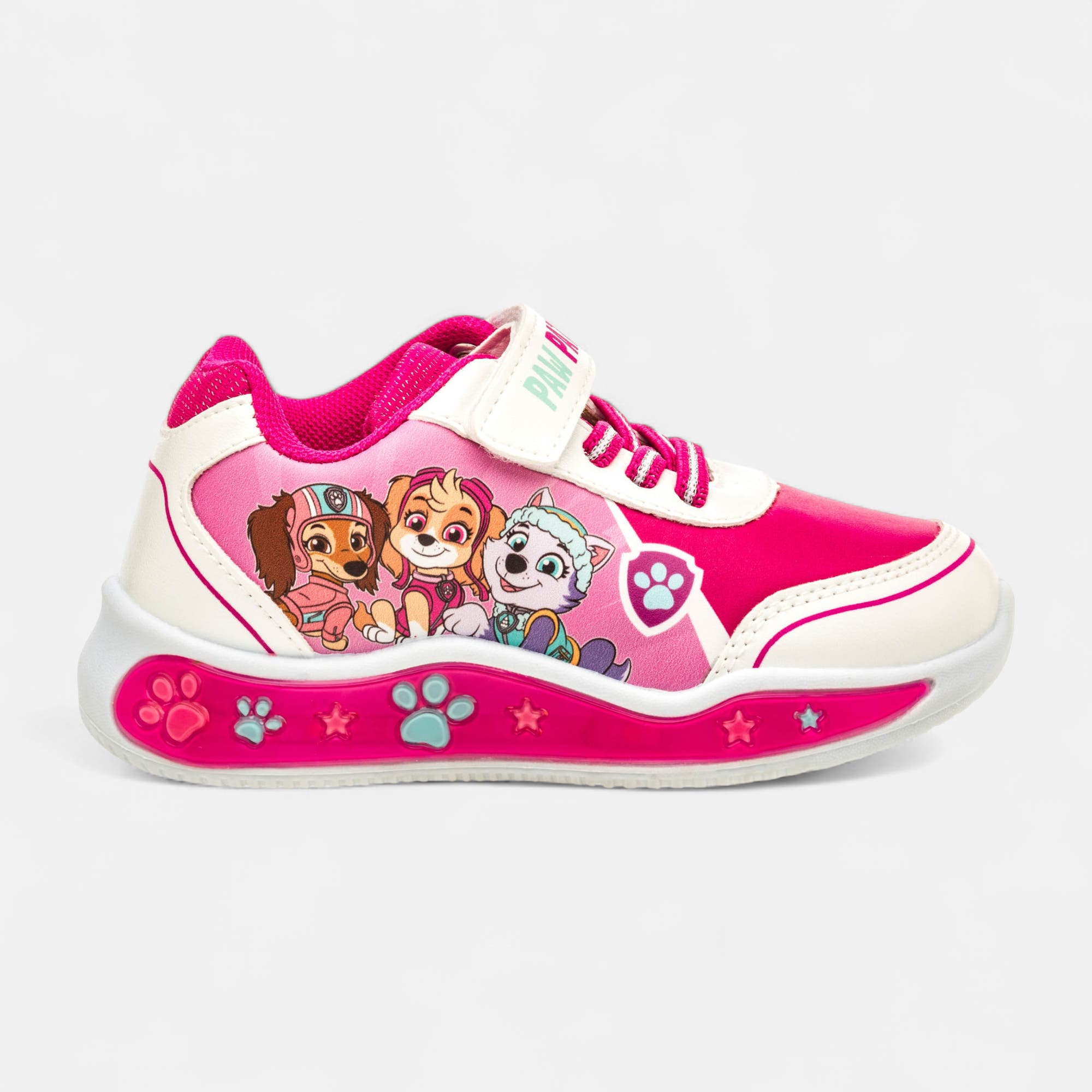 Baskets Fille fuchsia