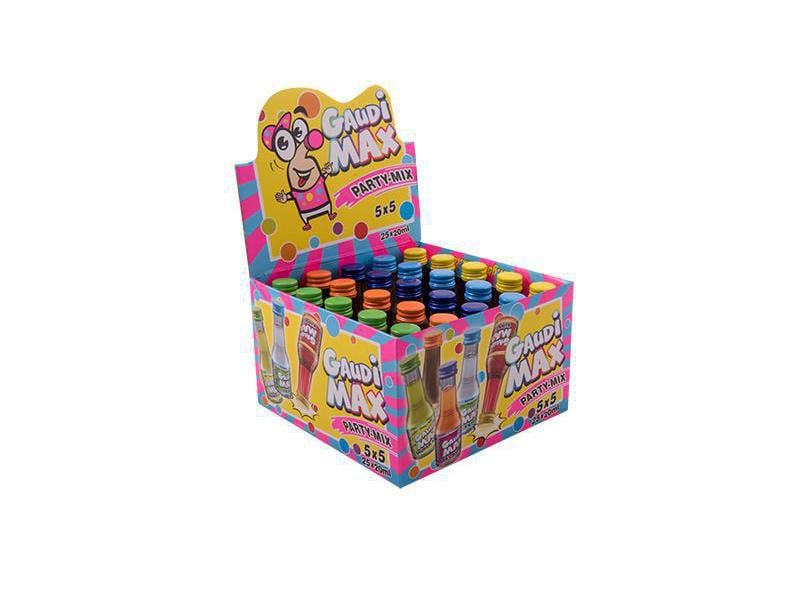GaudiMax Party Mix 25 x 20 ml Aromatische Spirituose in Mini-Form