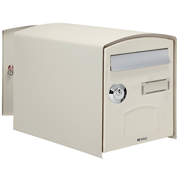 Boite aux lettres double face Dome ton pierre 1013