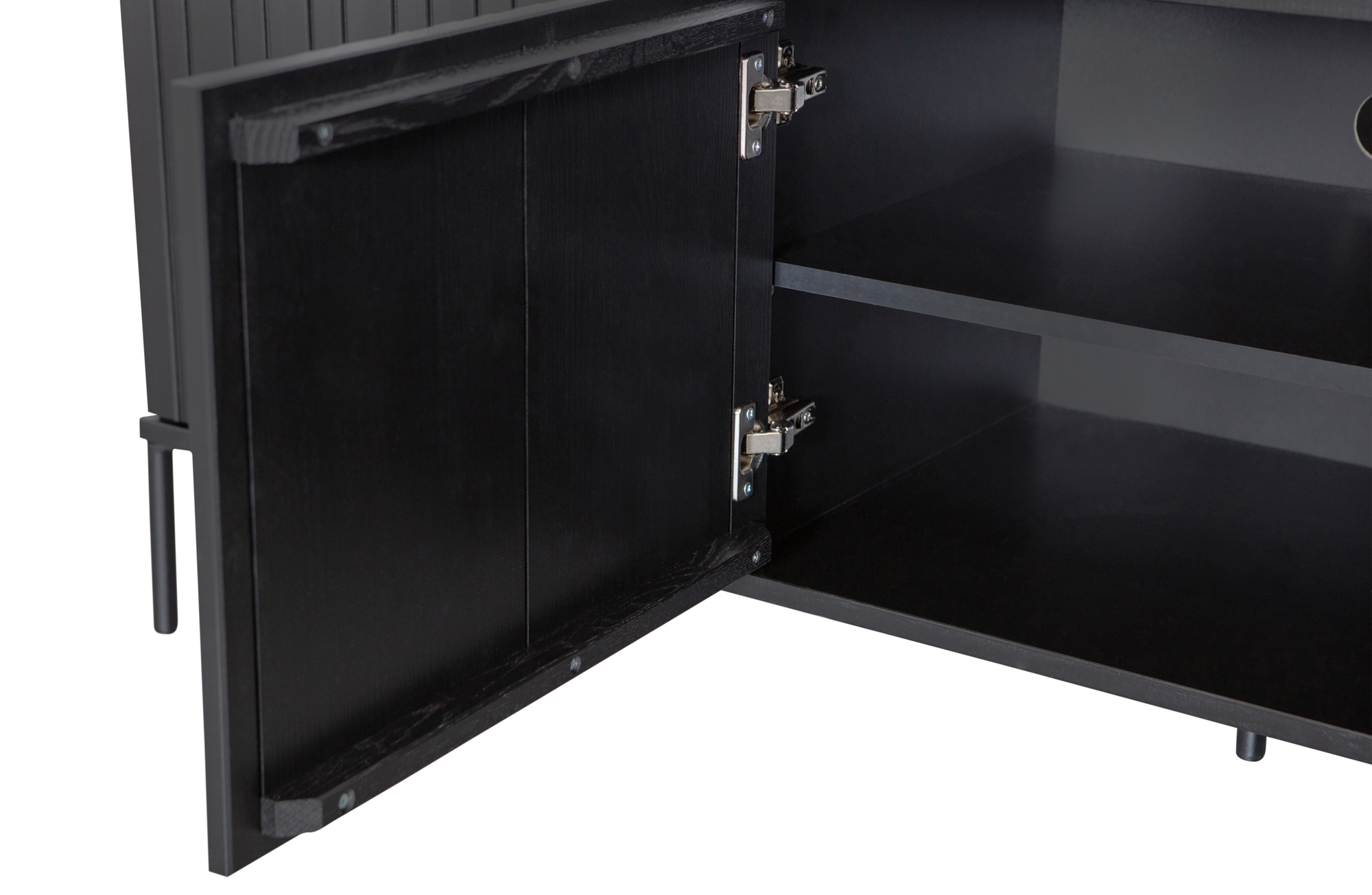WOOOD Exclusive tv meubel New Gravure - Zwart Tv meubel New Gravure 150 cm - Zwart