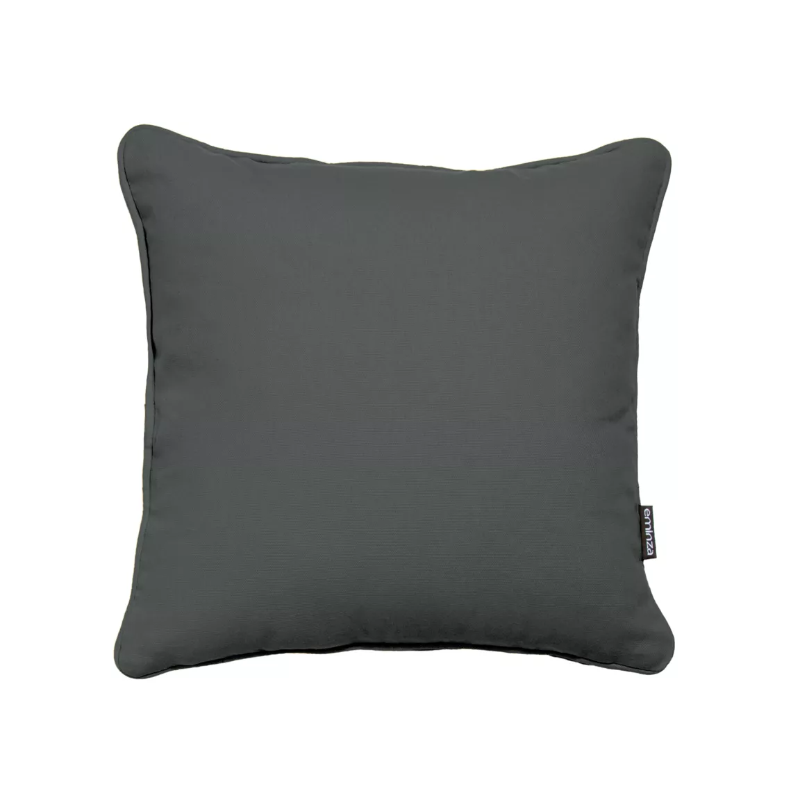 Coussin carré coton (40 x 40 cm) Pixel Gris anthracite