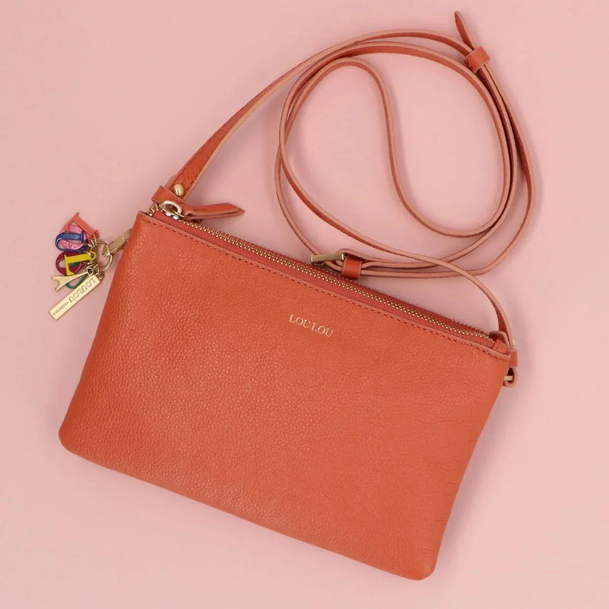 LouLou | Camille | Leren Crossbody tas