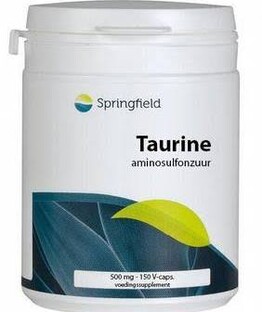 Springfield Taurine 500mg Capsules 150CP